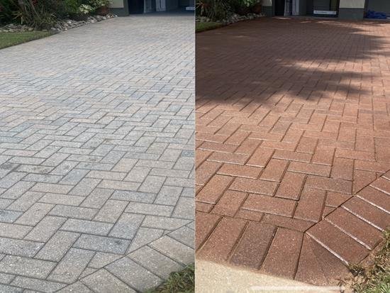 paver color tinting